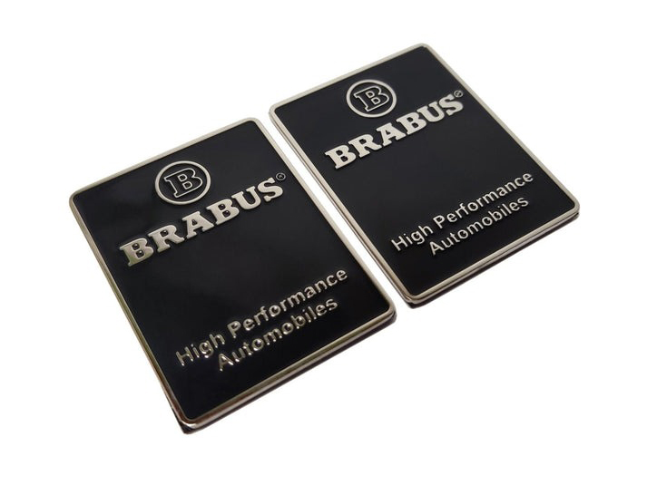 Mercedes-Benz W463 W463A Brabus High Performance Automobiles Emblems Black Glossy